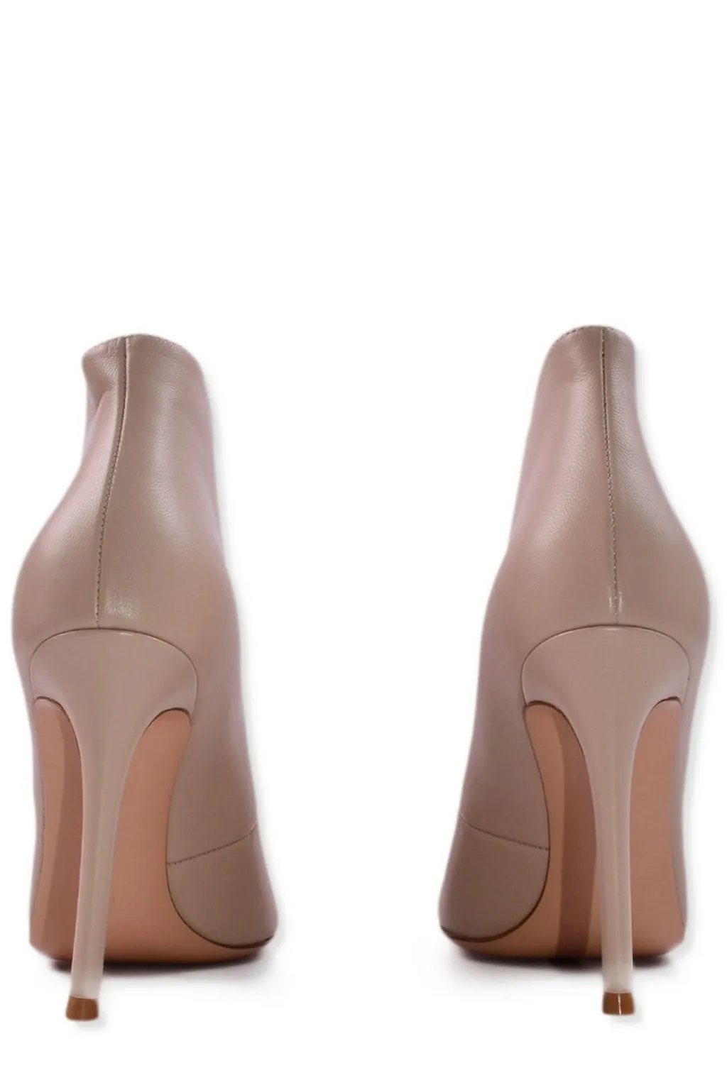 Peep-Toe Ankle Boots