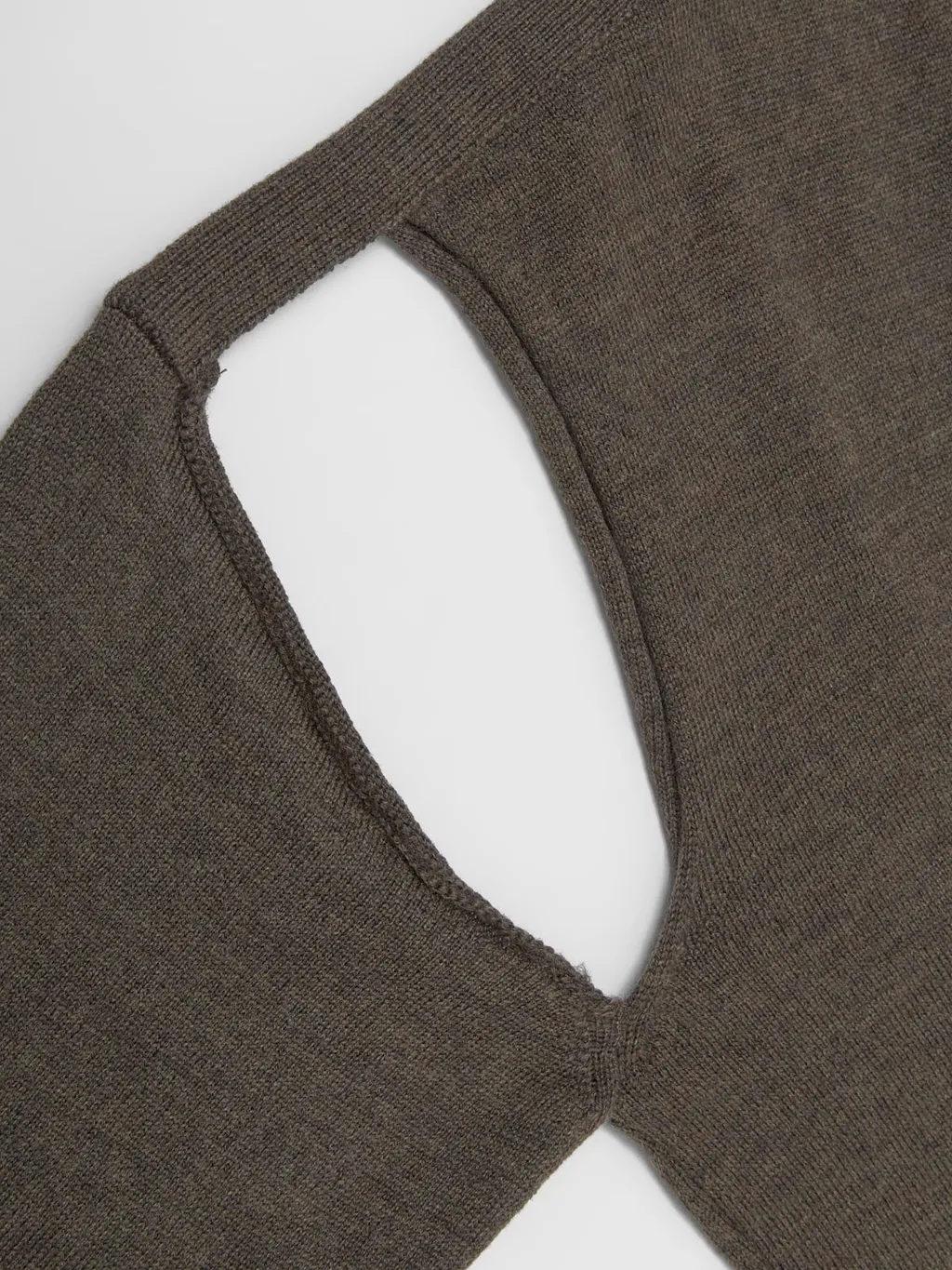 Cardigan With Cut-Out Shoulders