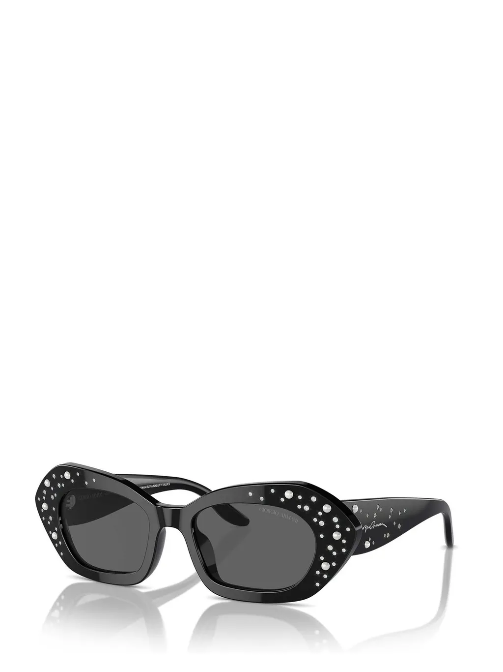 Cat-Eye Sunglasses With Embellishments