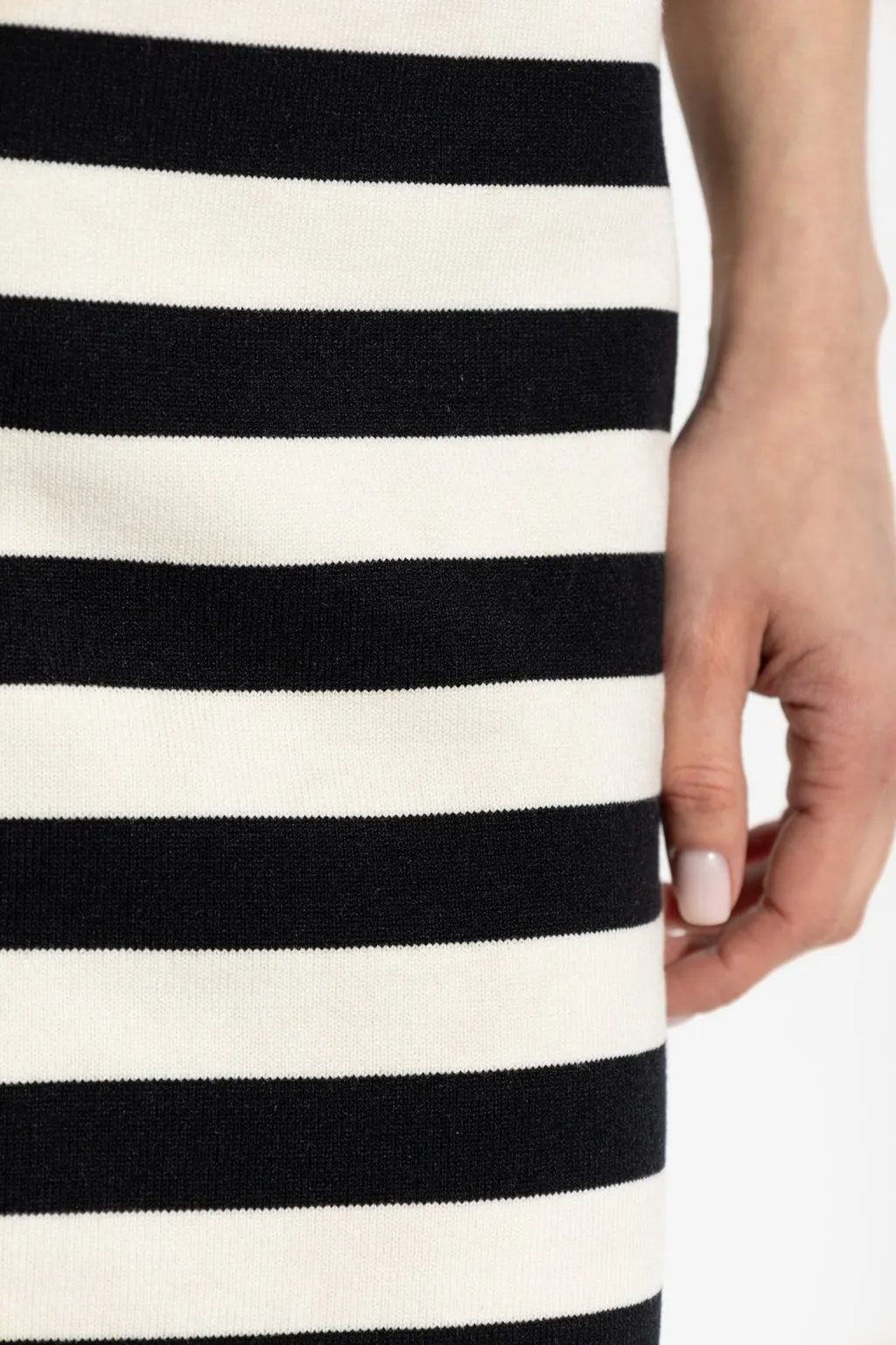 Striped Knit Skirt