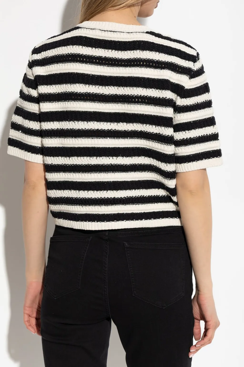 Striped Knit Cardigan