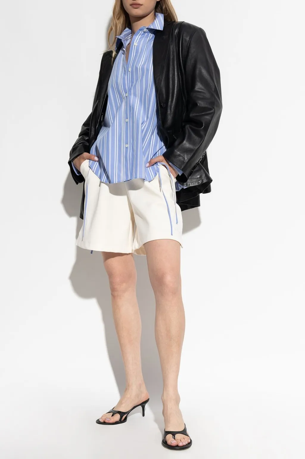 Logo Embroidered Shorts