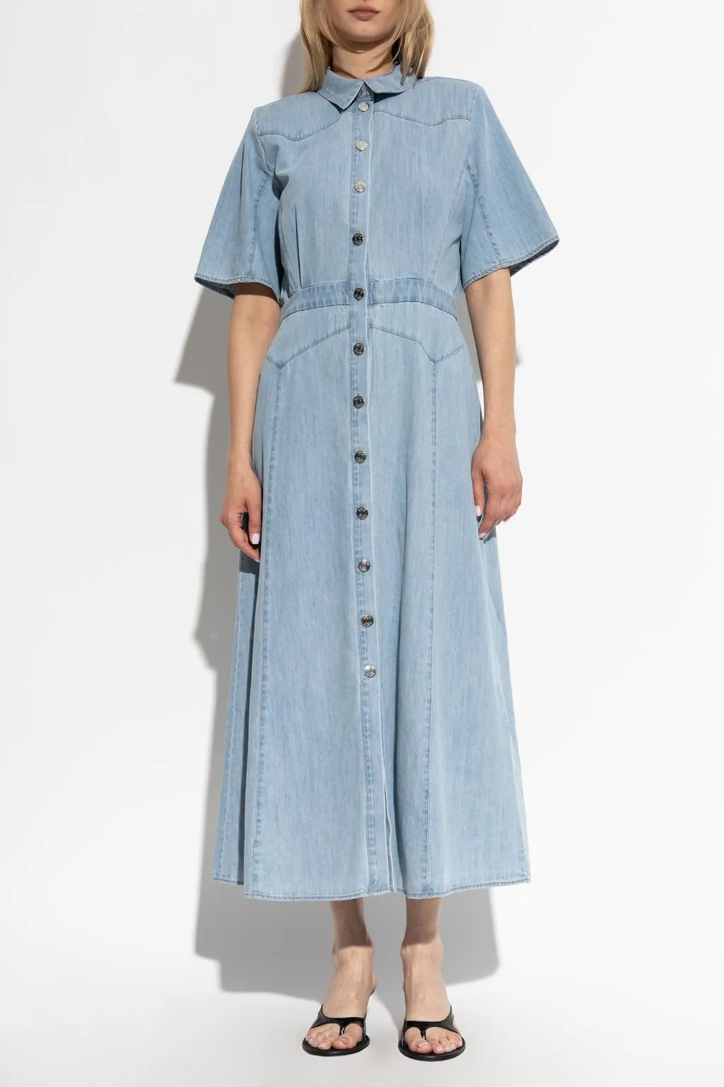Denim Maxi Dress
