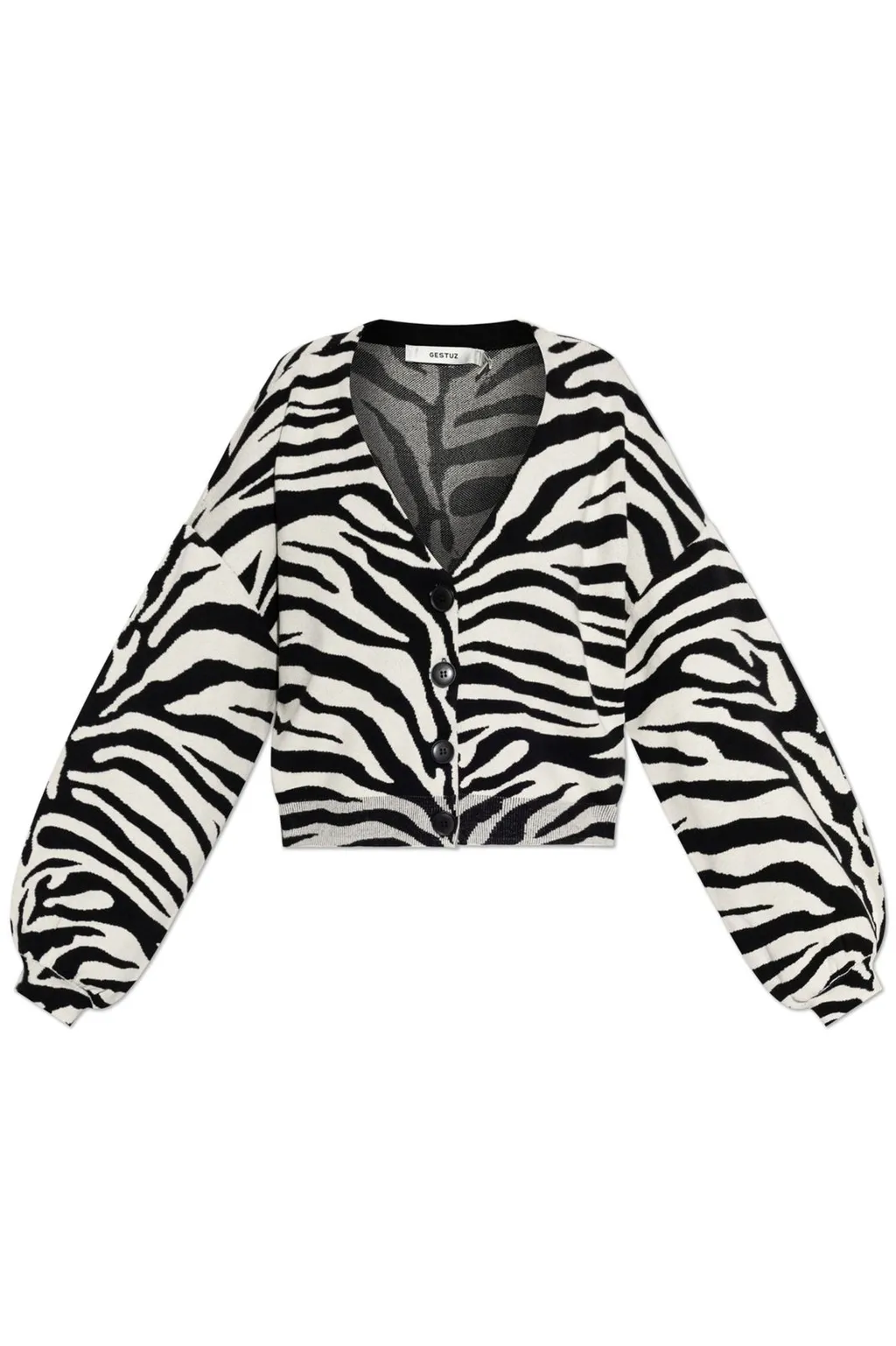 Zebra Print Cardigan