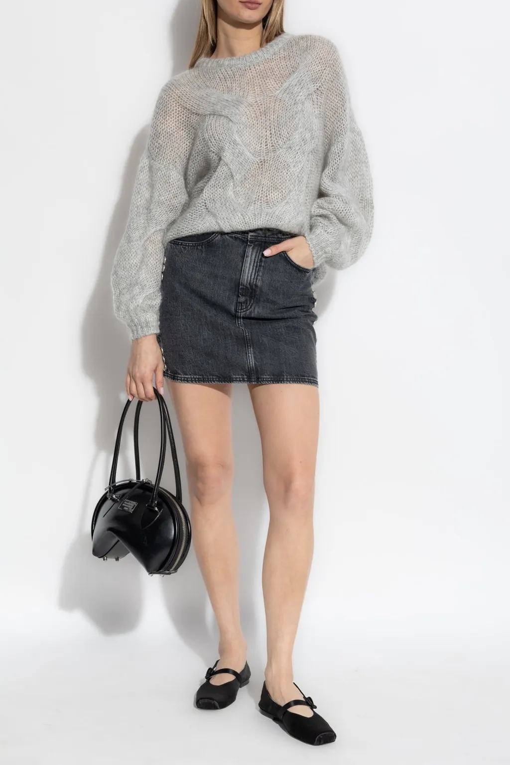 Denim Mini Skirt