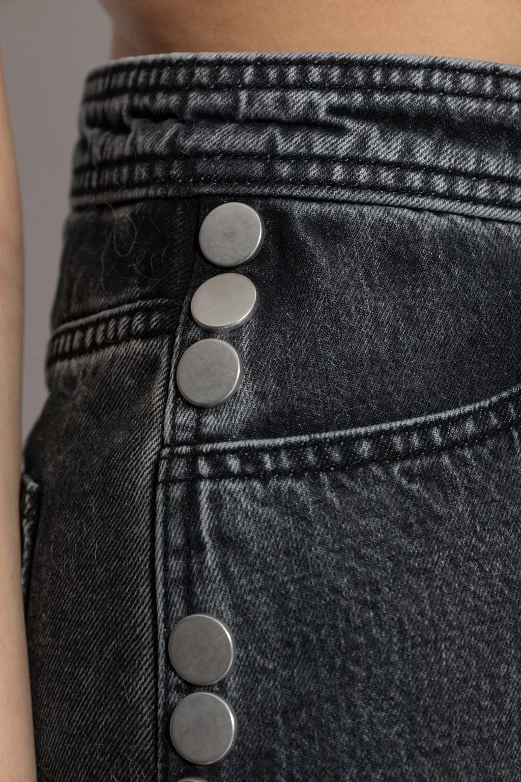 Denim Mini Skirt