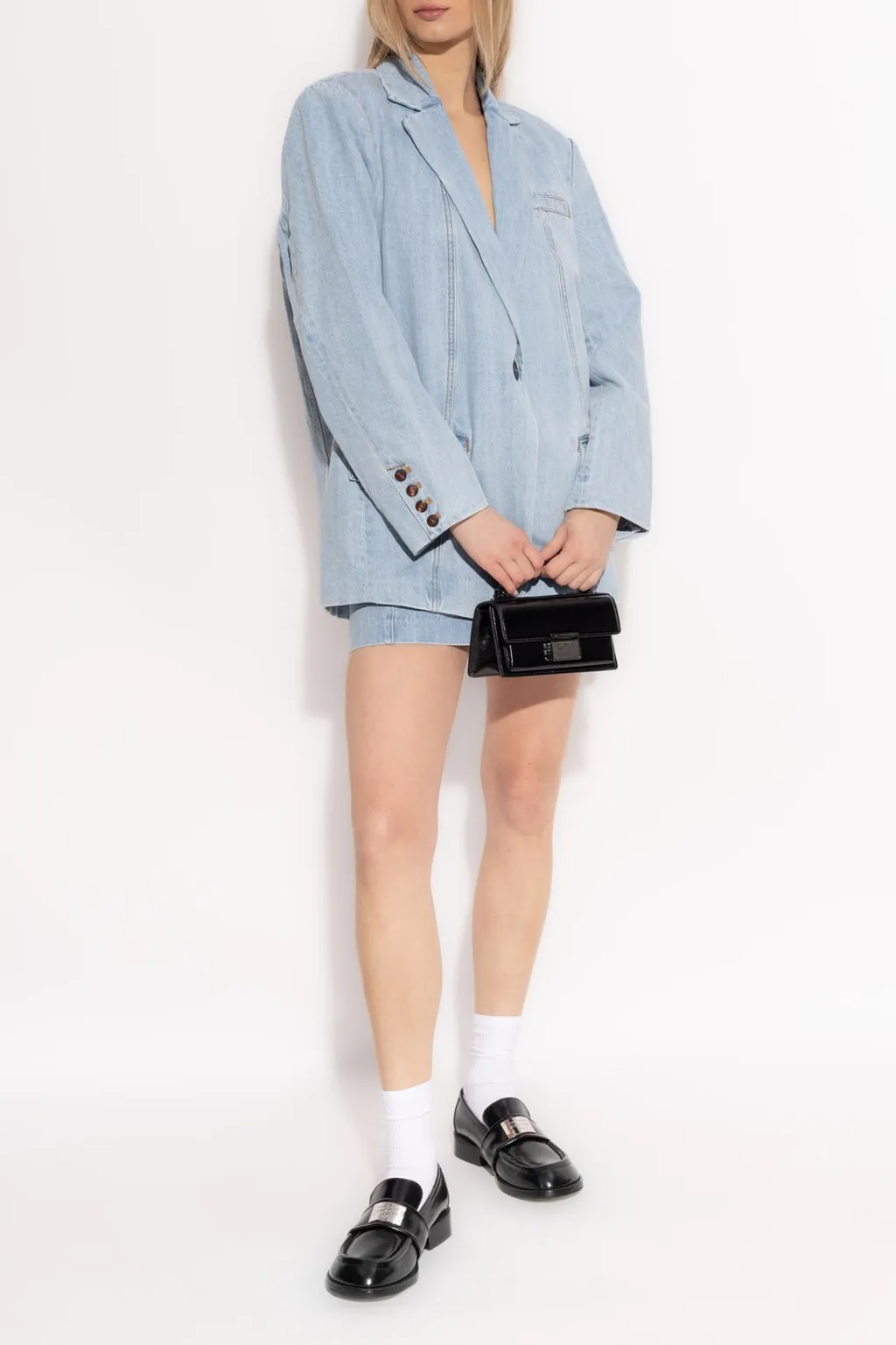 Denim Mini Skirt