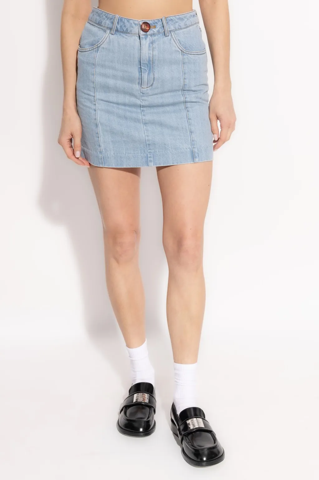Denim Mini Skirt