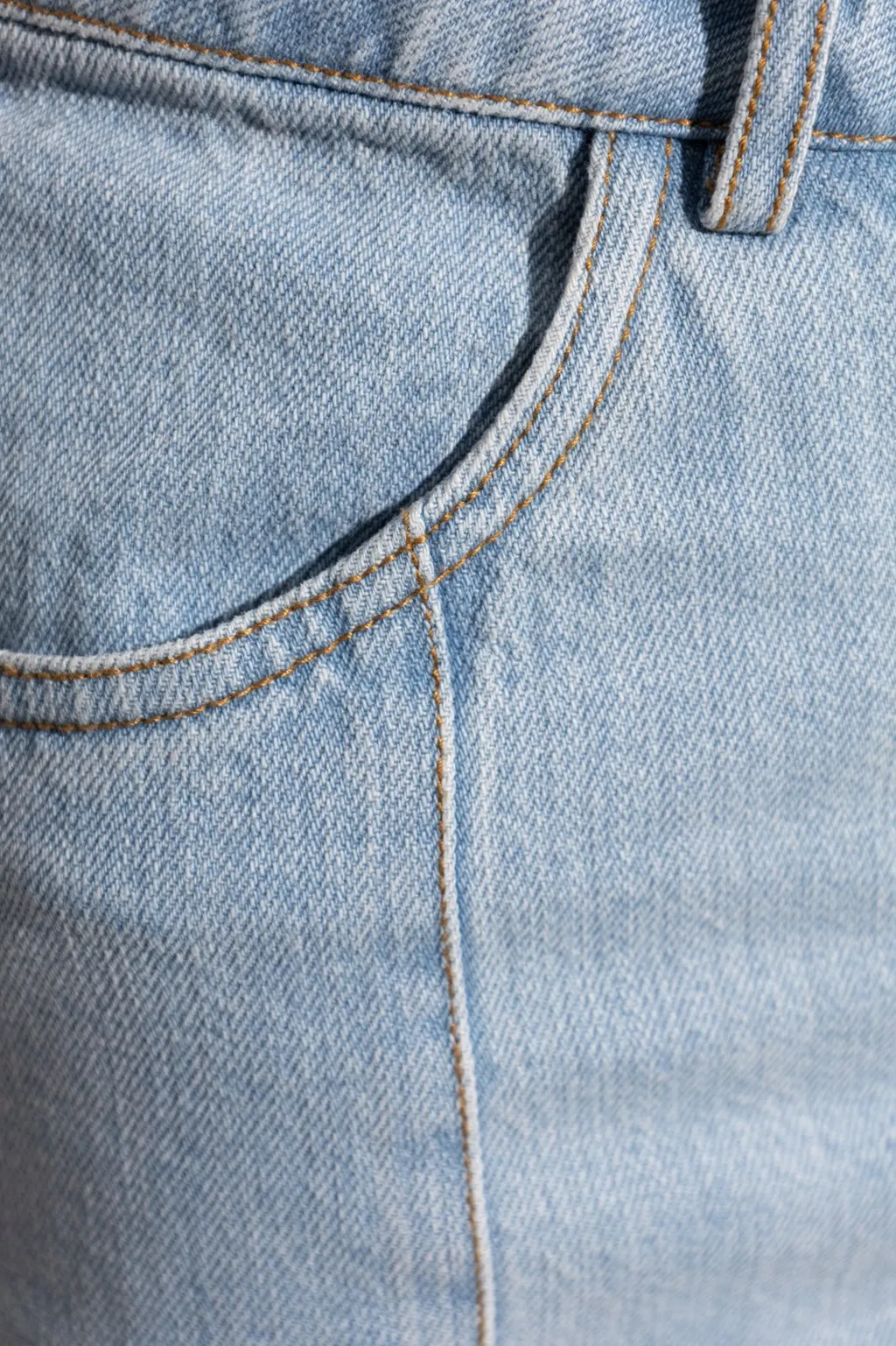 Denim Mini Skirt