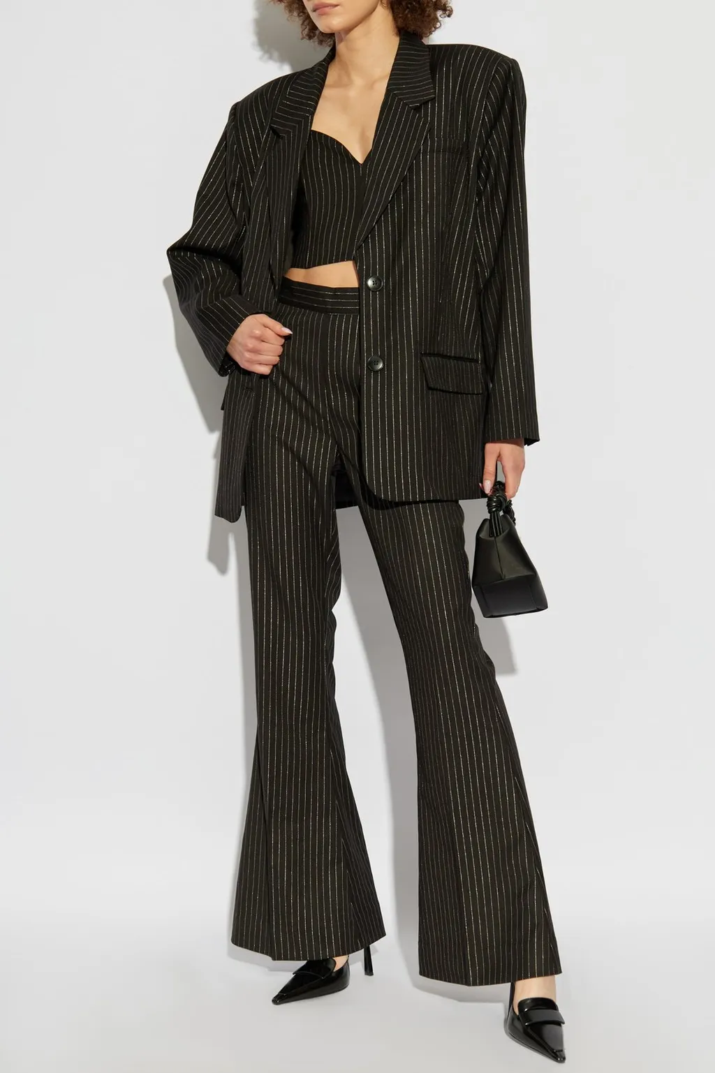 Pinstripe Blazer