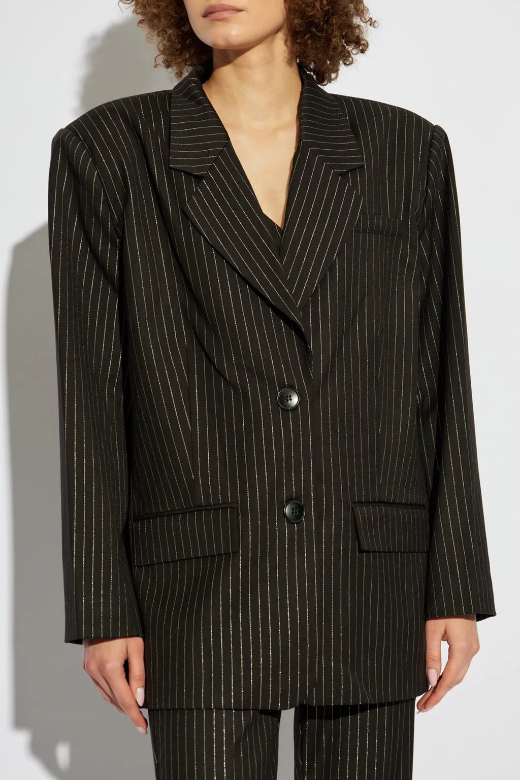 Pinstripe Blazer