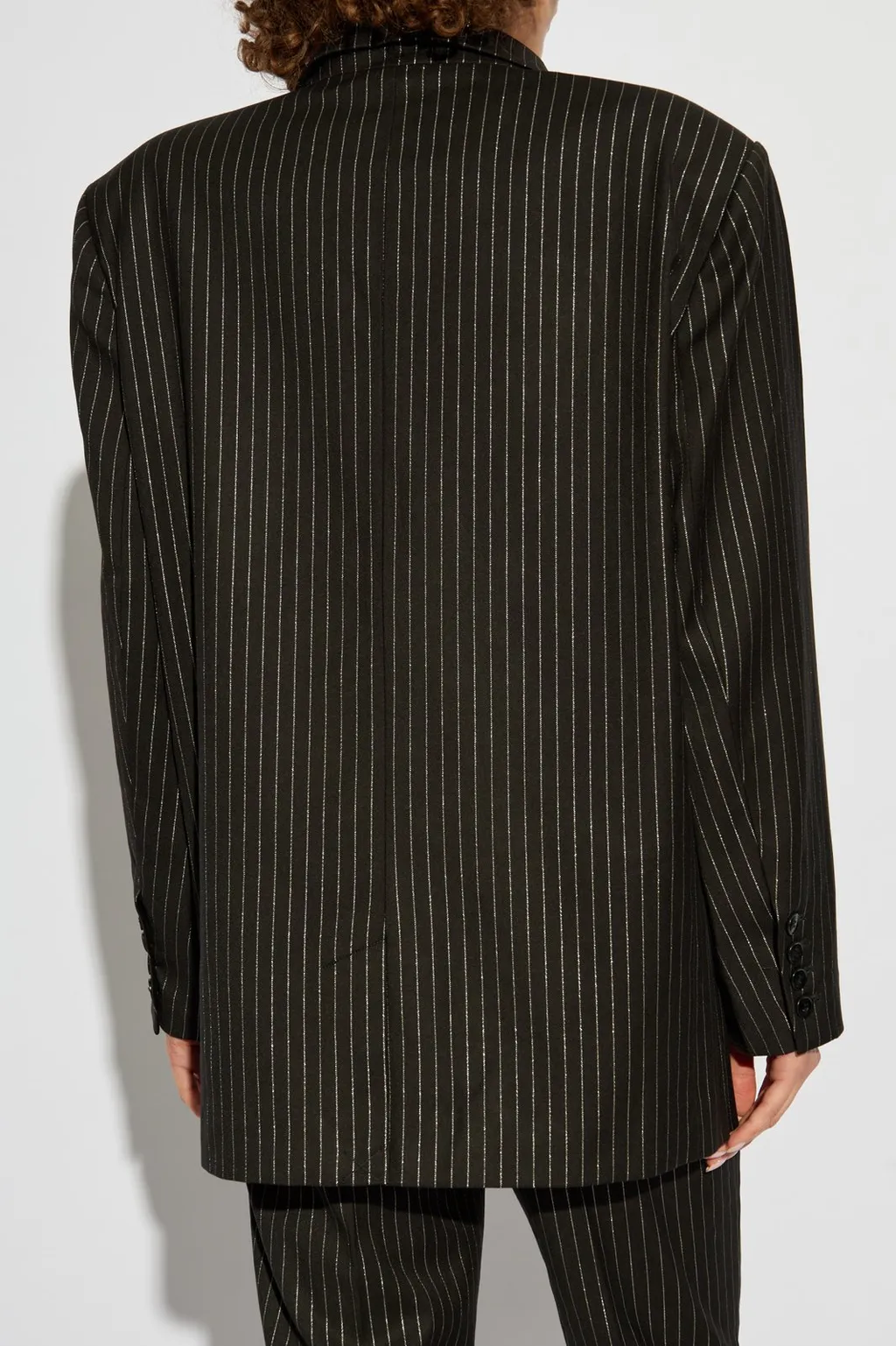Pinstripe Blazer