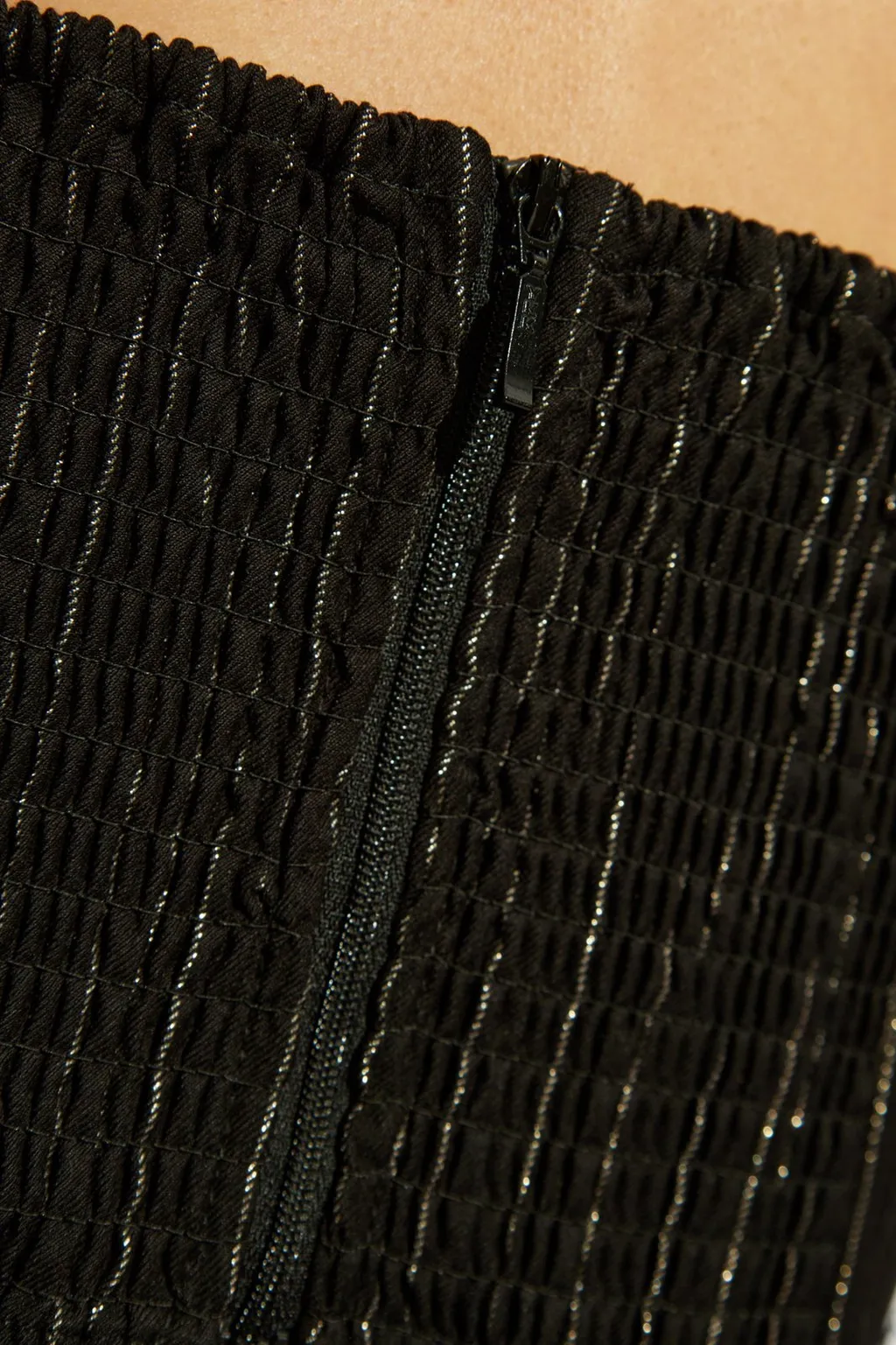 Pinstripe Corset Top