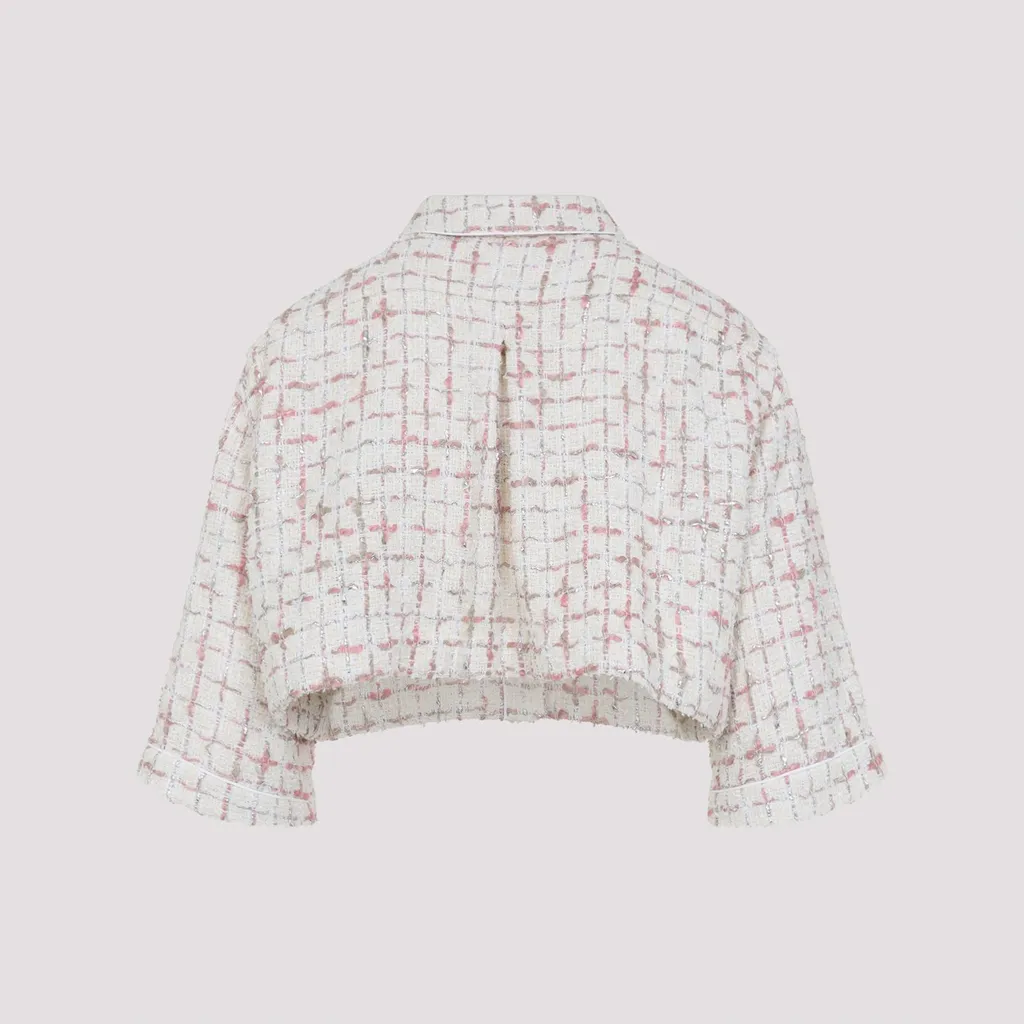 Cropped Tweed Jacket