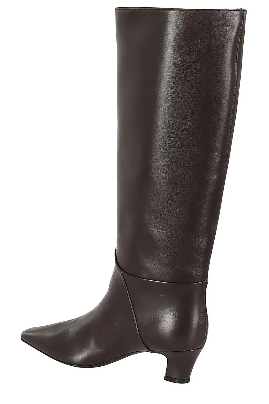 Knee-High Leather Boots