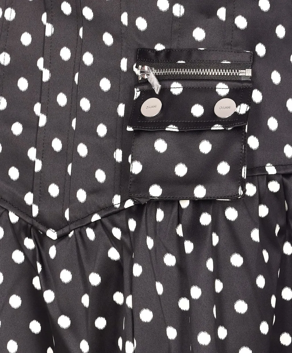 Polka Dot Maxi Skirt