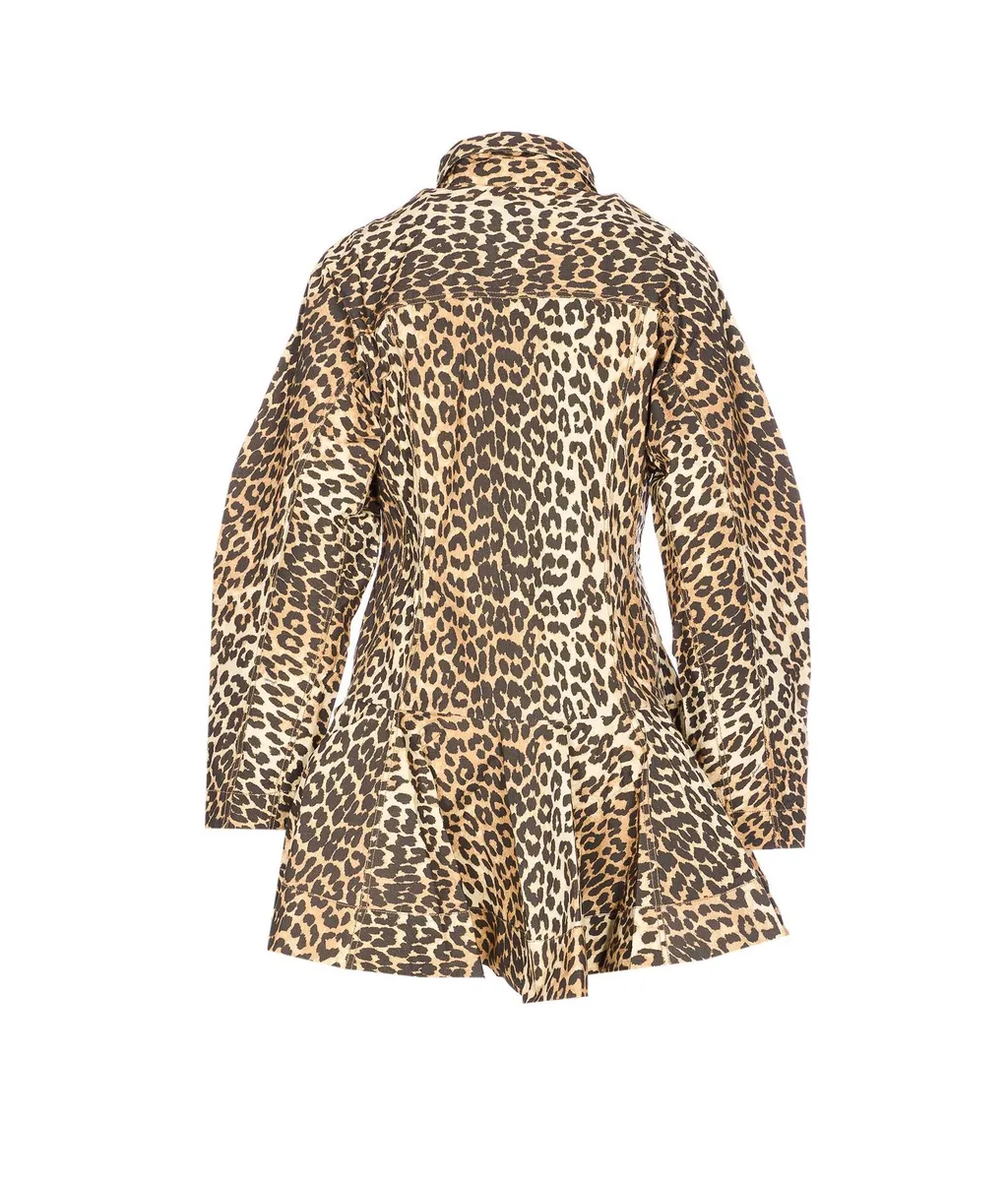 Leopard Print Mini Dress