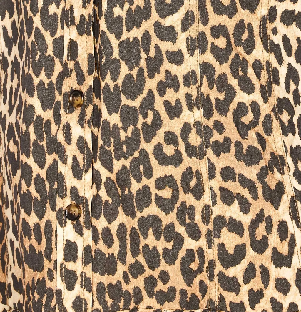 Leopard Print Mini Dress