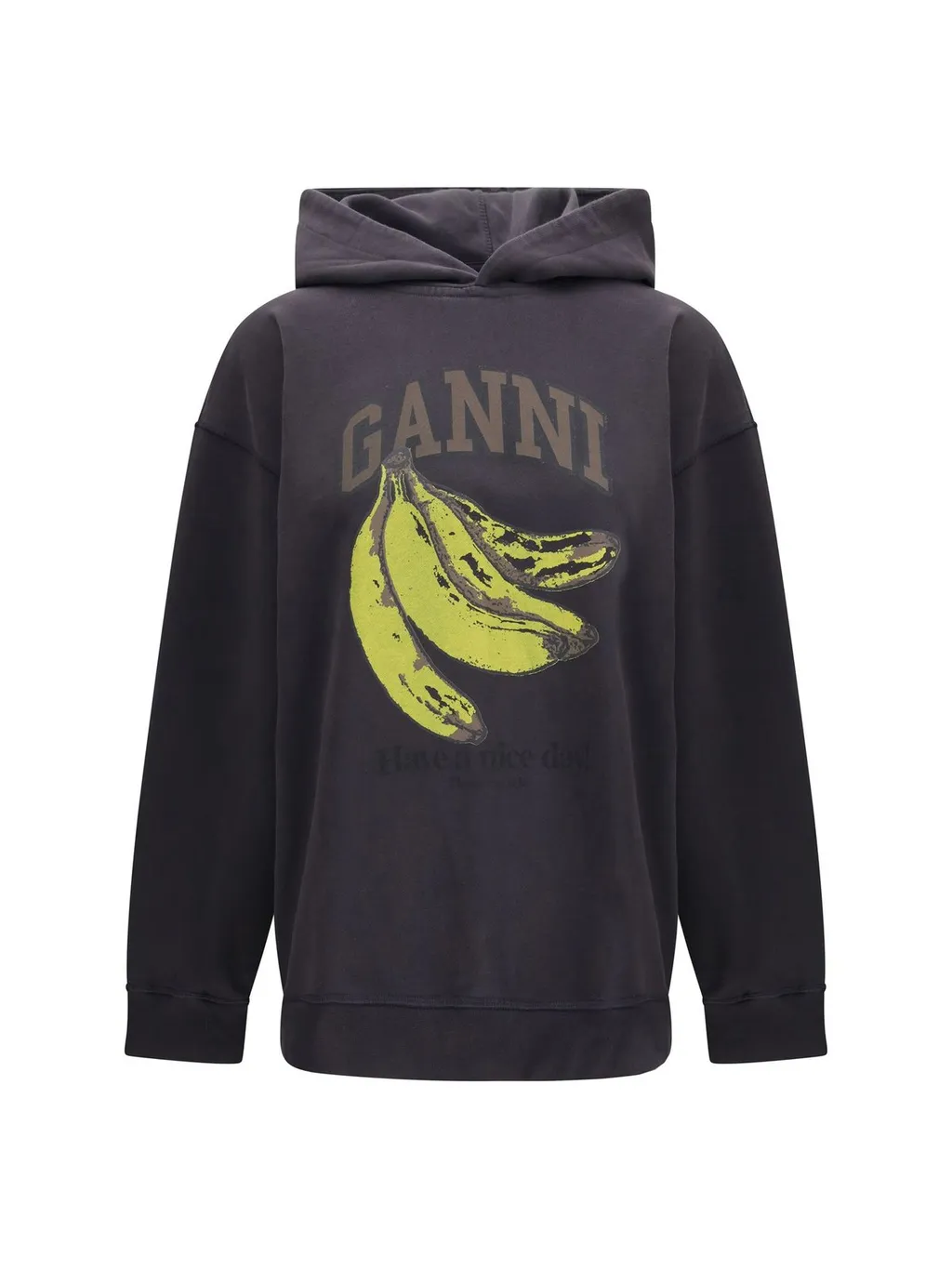 Hoodie With Banana Print