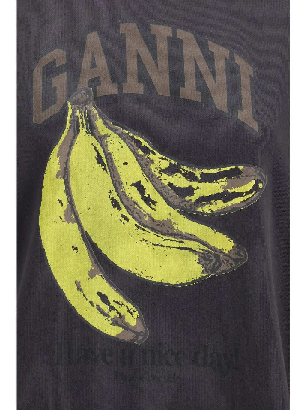 Hoodie With Banana Print