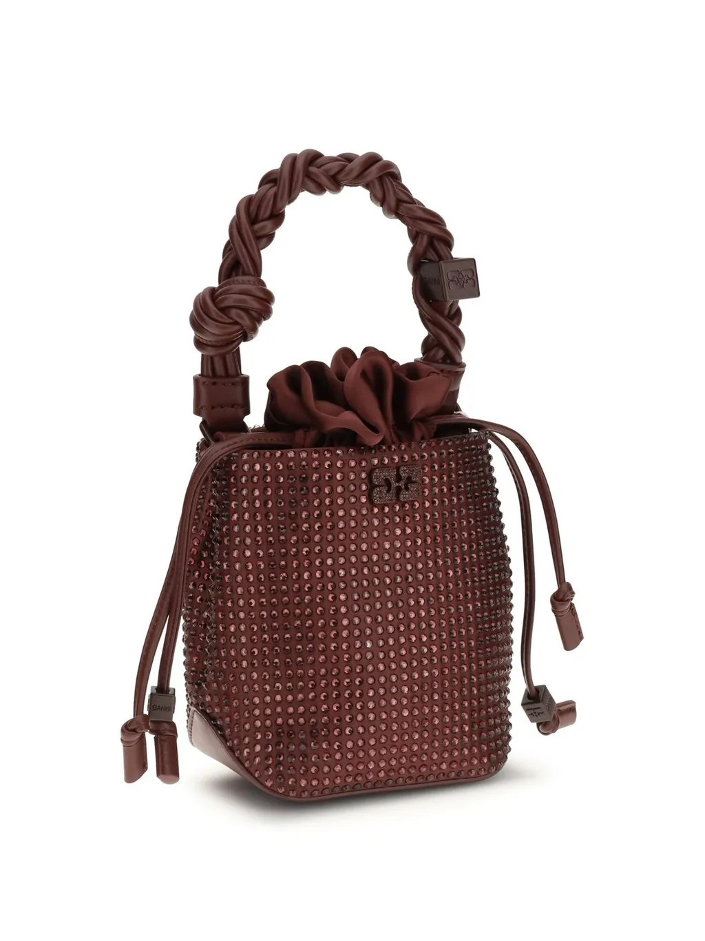 Bucket Bag With Rhinestones