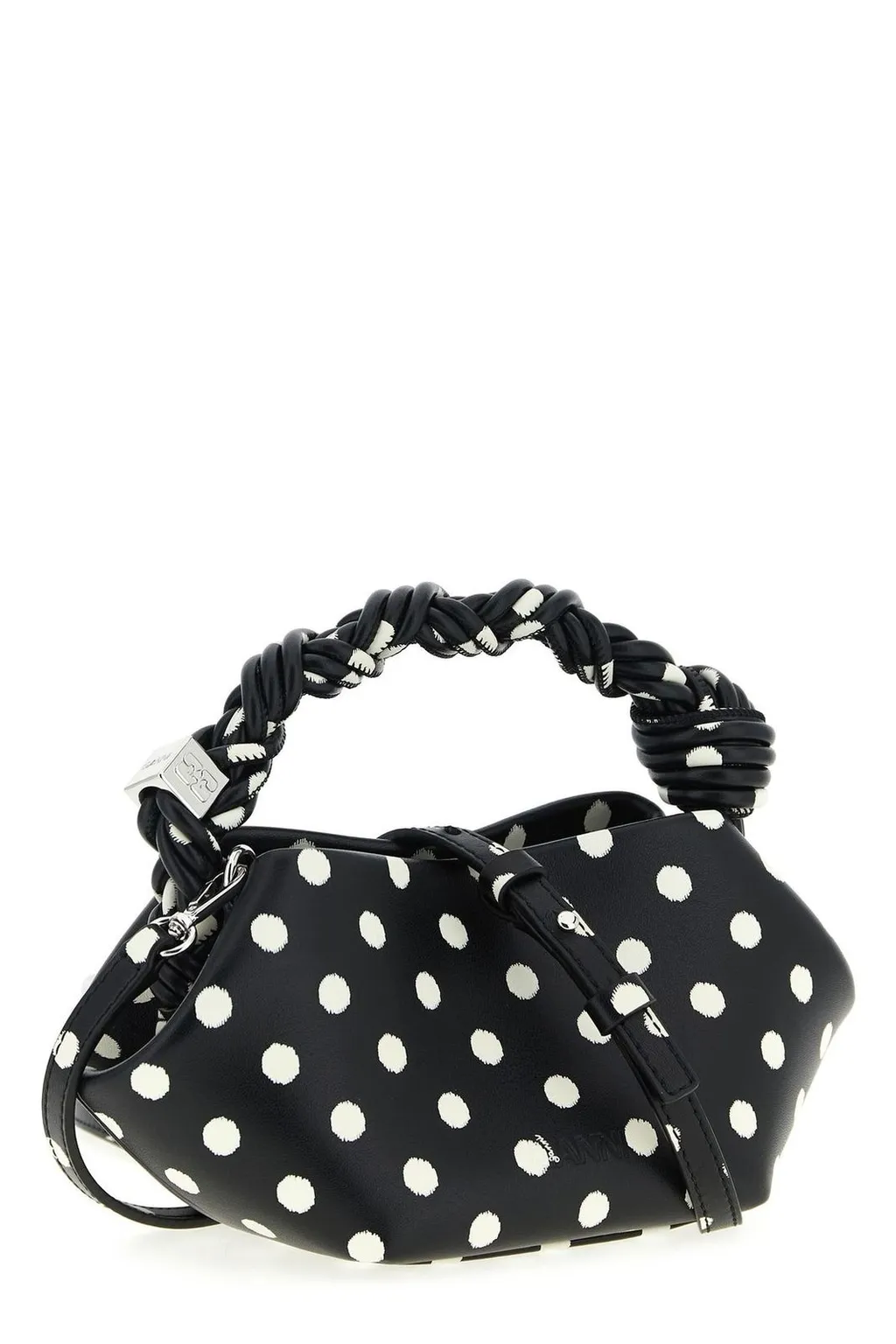 Polka Dot Top Handle Bag