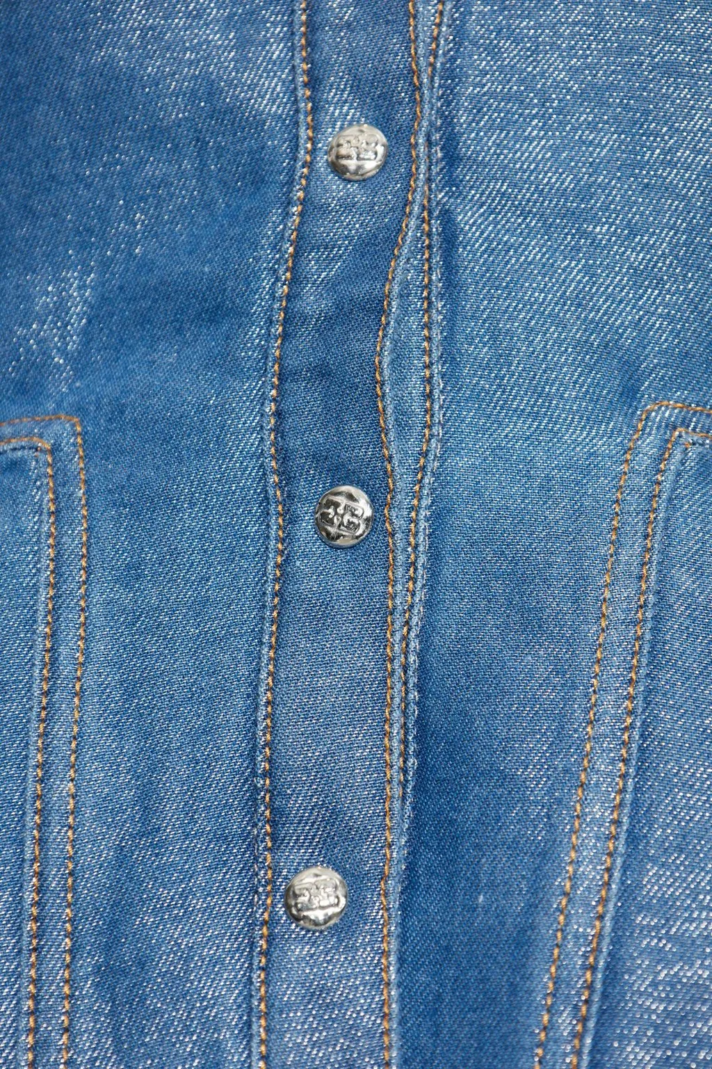 Denim Peplum Jacket