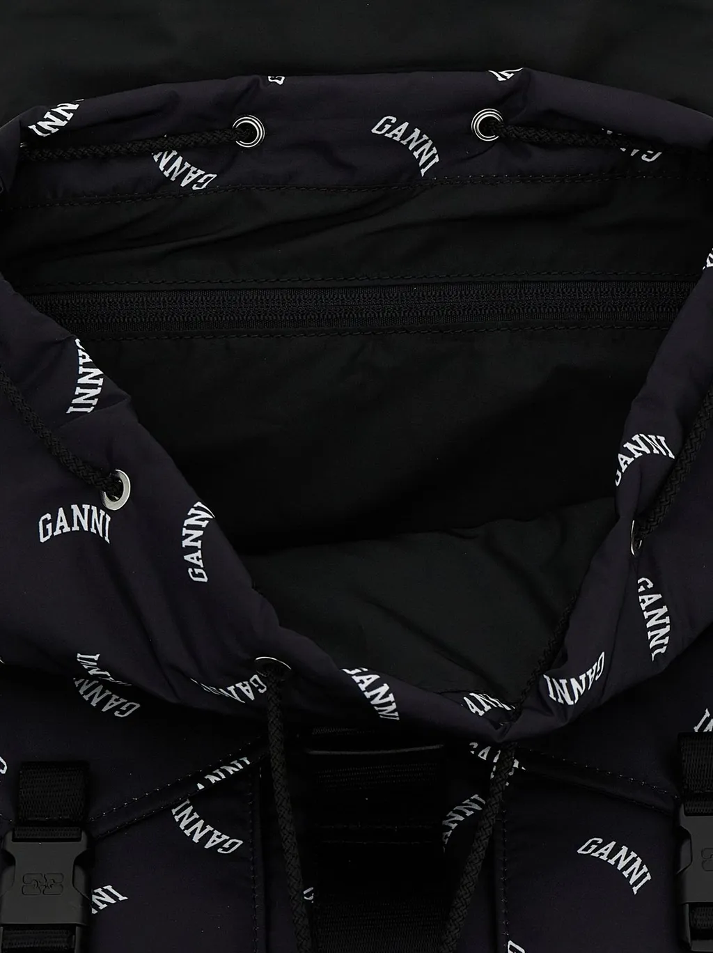 Logo Print Backpack