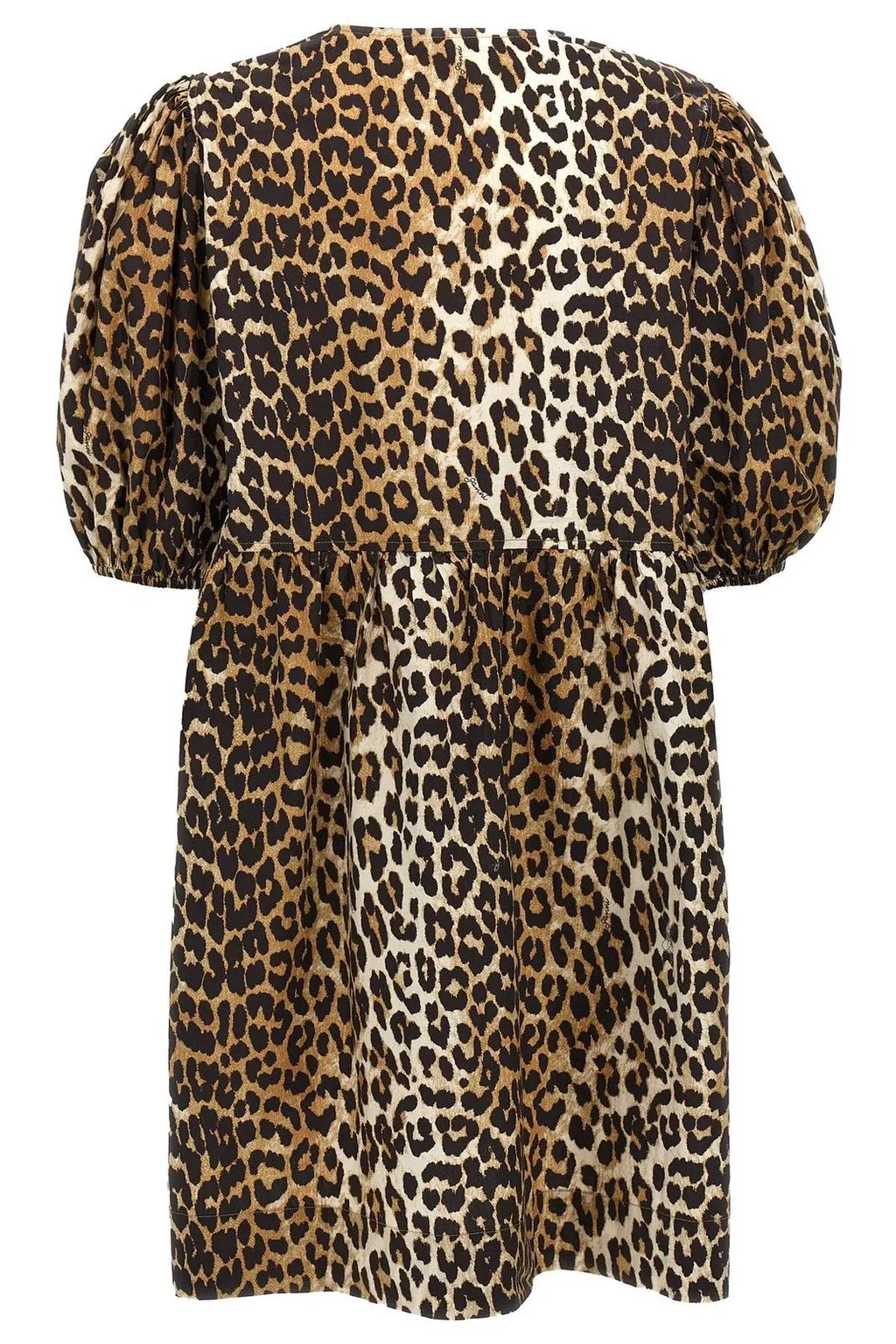 Leopard Print Mini Dress