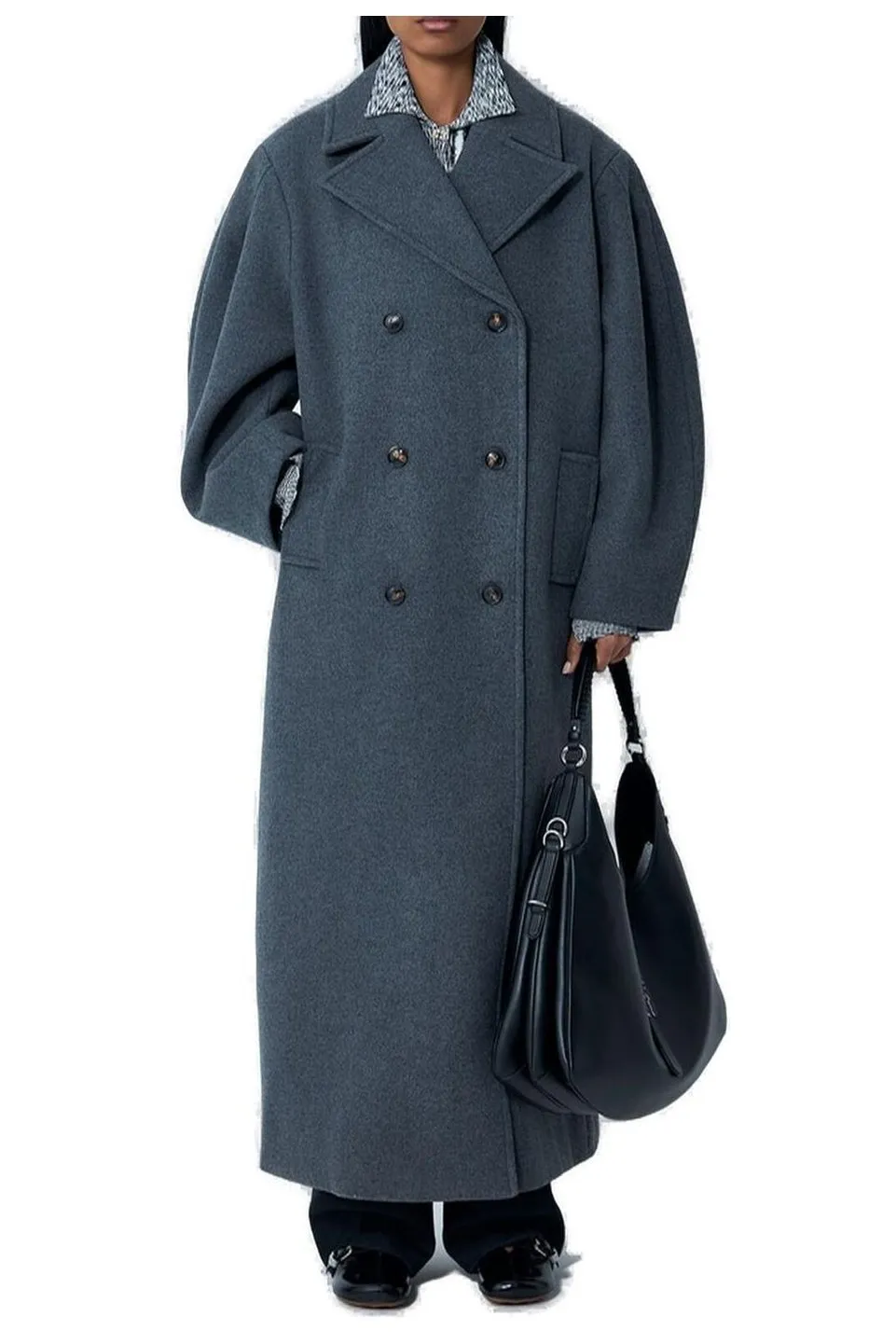 Double-Breasted Maxi Coat