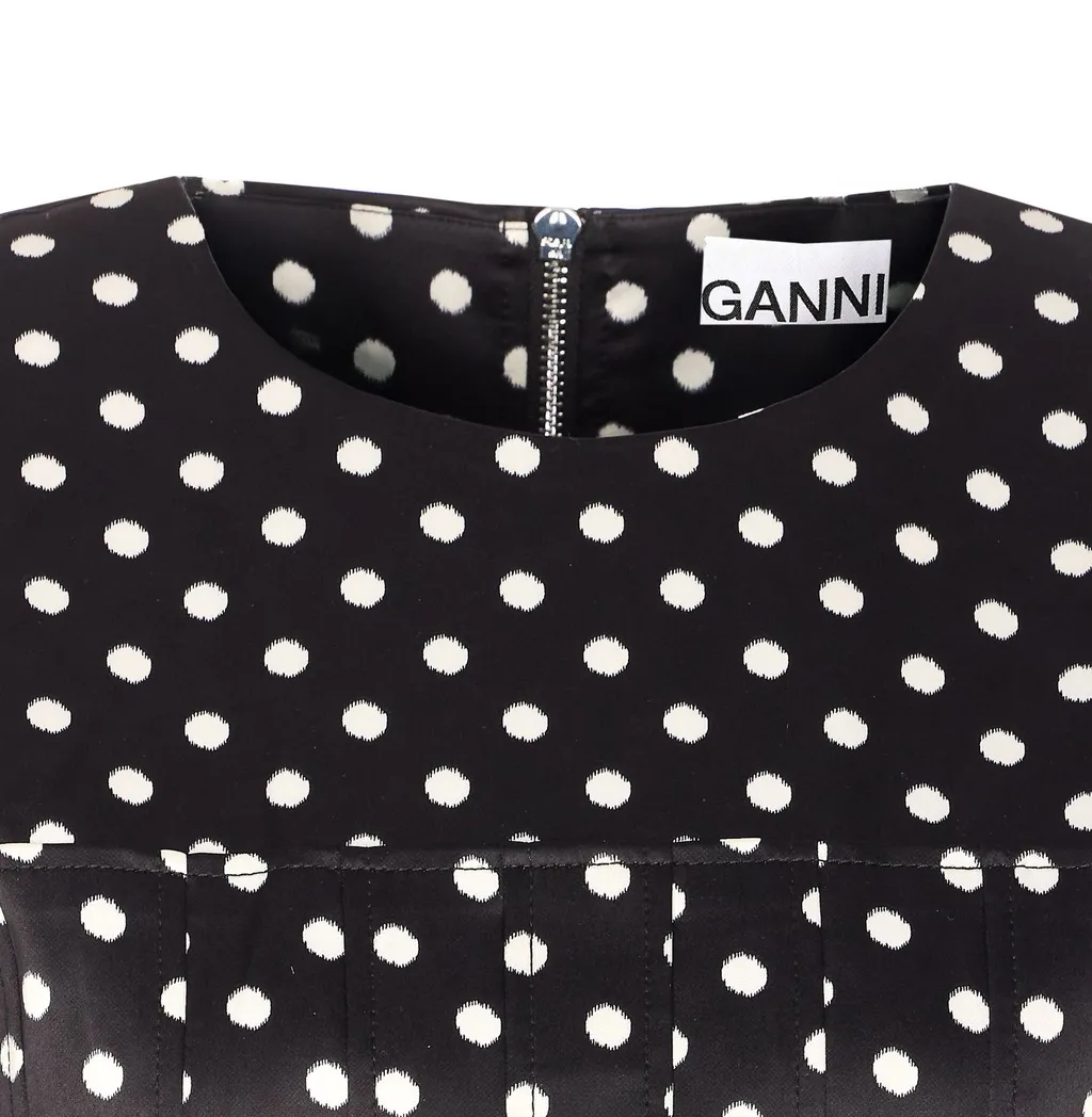 Polka Dot Corset Top