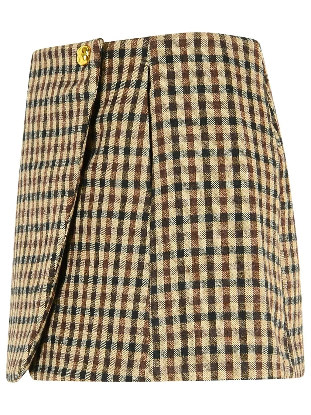 Checked Mini Skirt