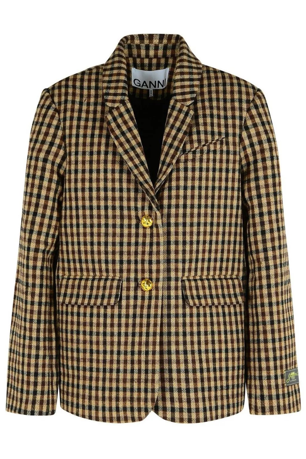 Checked Blazer