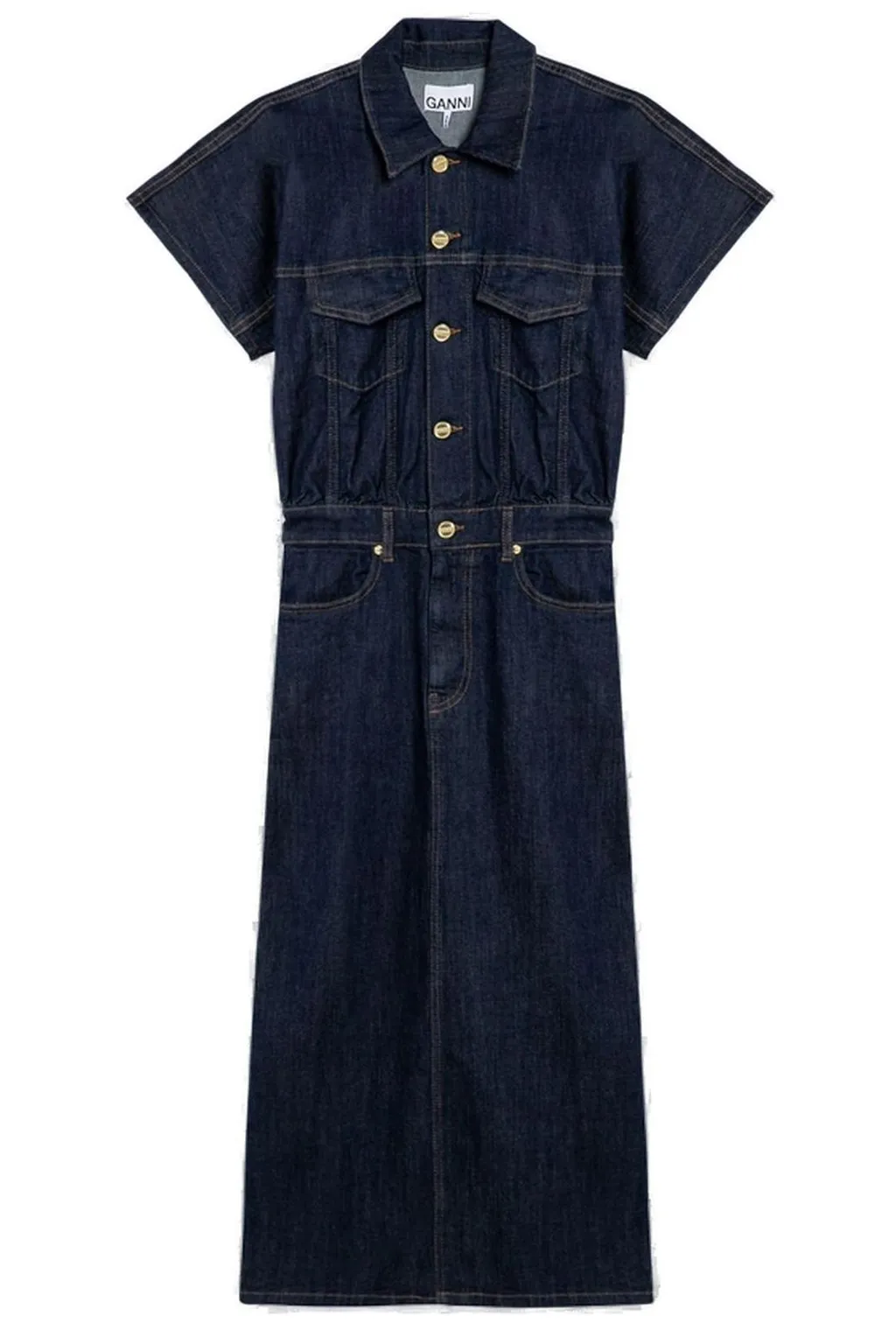 Denim Maxi Dress