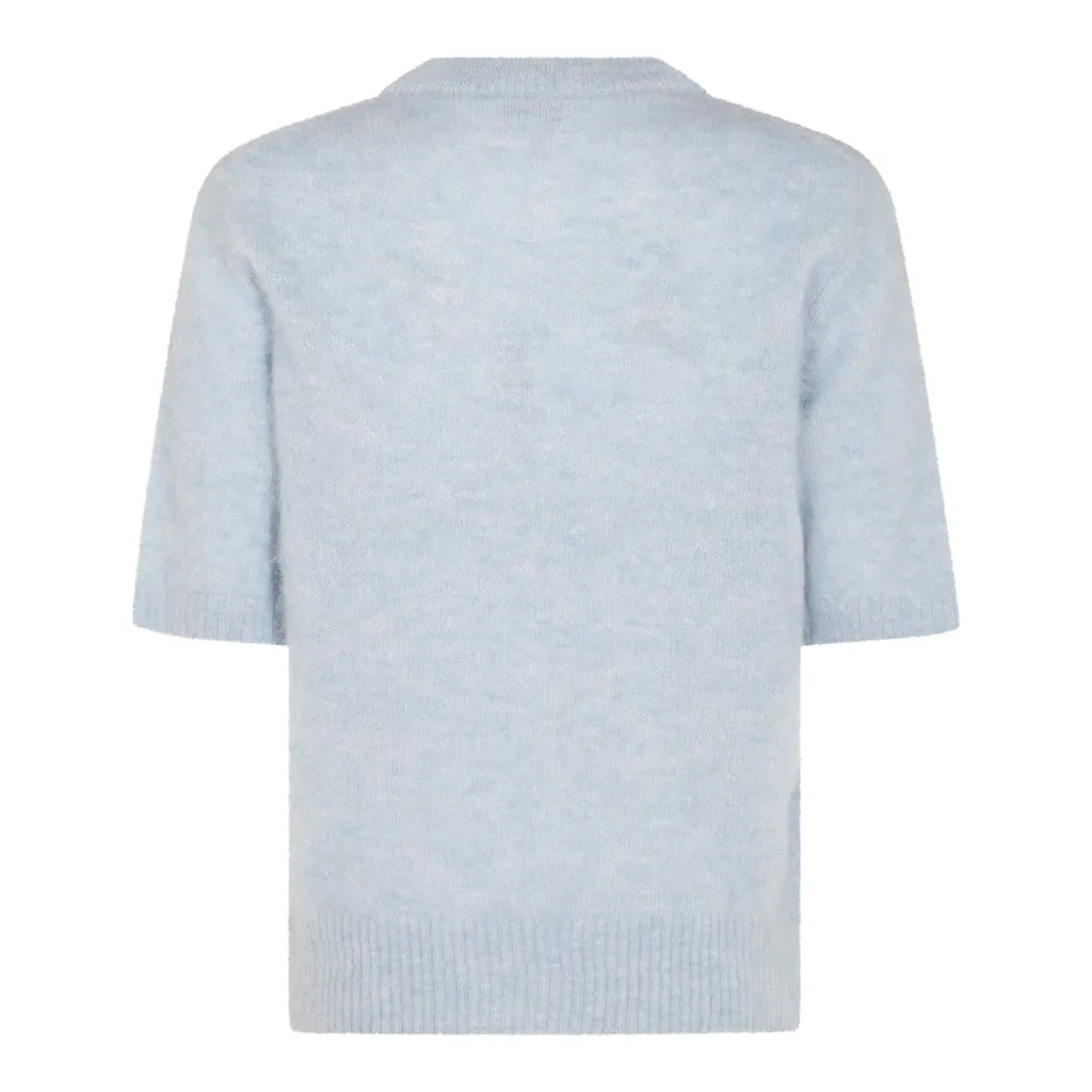 Knit T-Shirt With Graphic Print