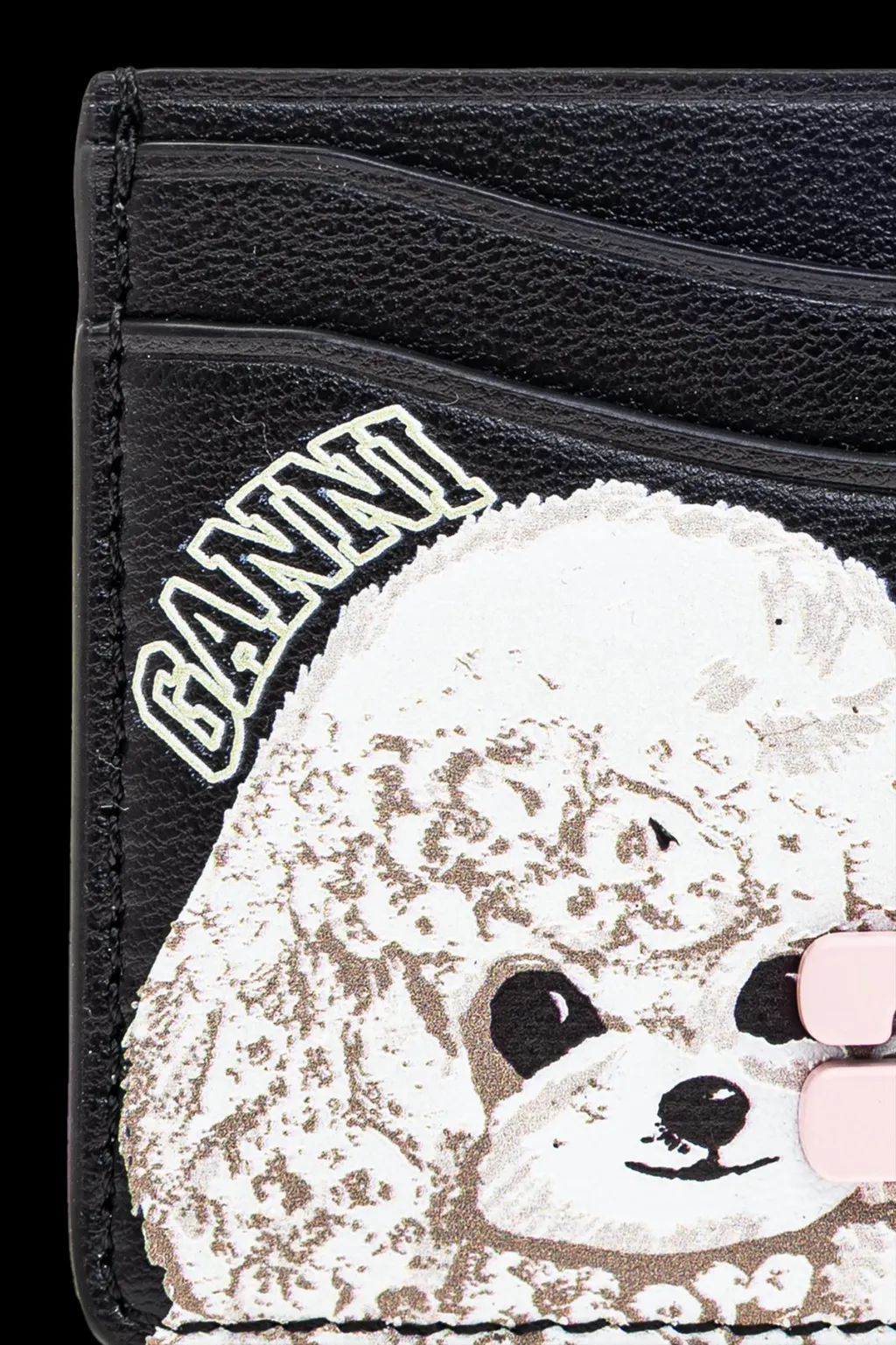 Cardholder With Dog Appliqué