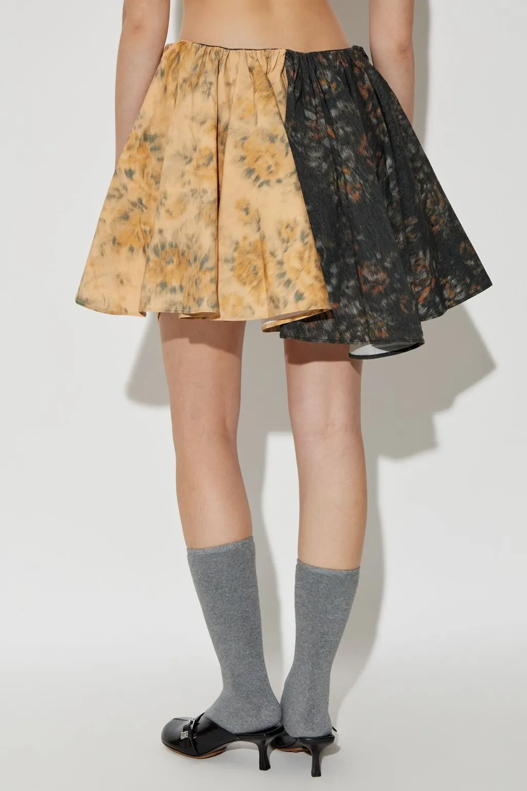 Asymmetric Draped Skirt