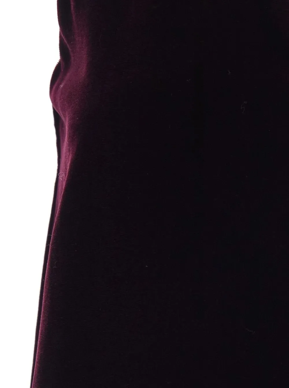 Sleeveless V-Neck Velvet Top