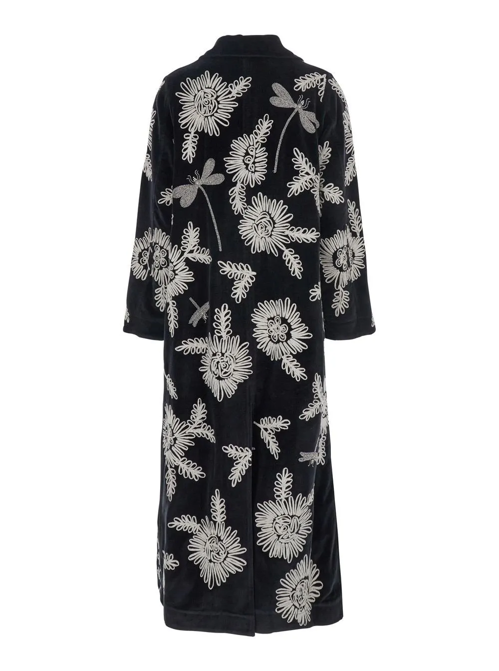 Floral Embroidered Robe