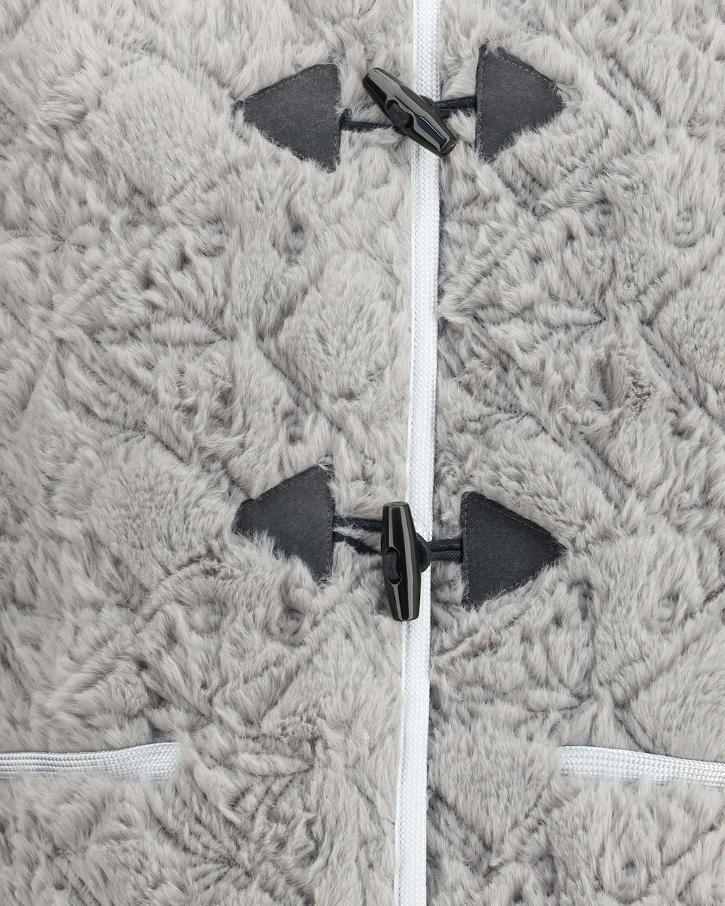 Quilted Faux Fur Jacket