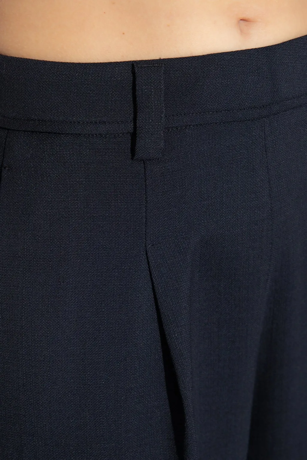 Wide-Leg Tailored Trousers