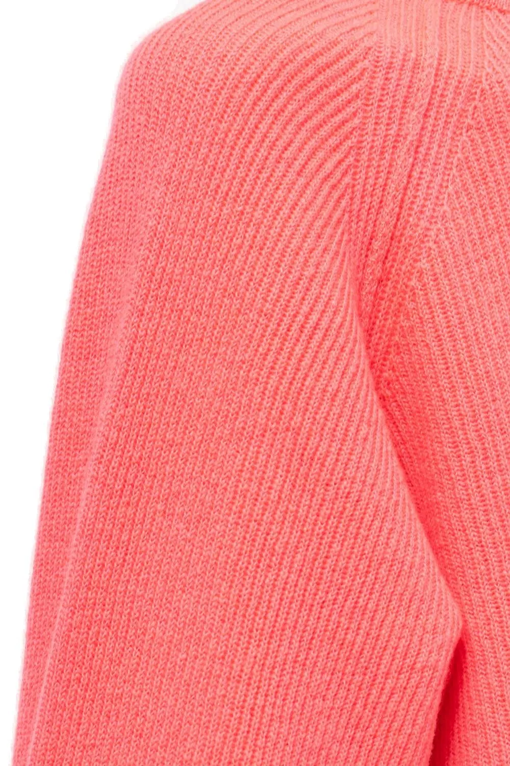 Ribbed Mock Neck Sweater