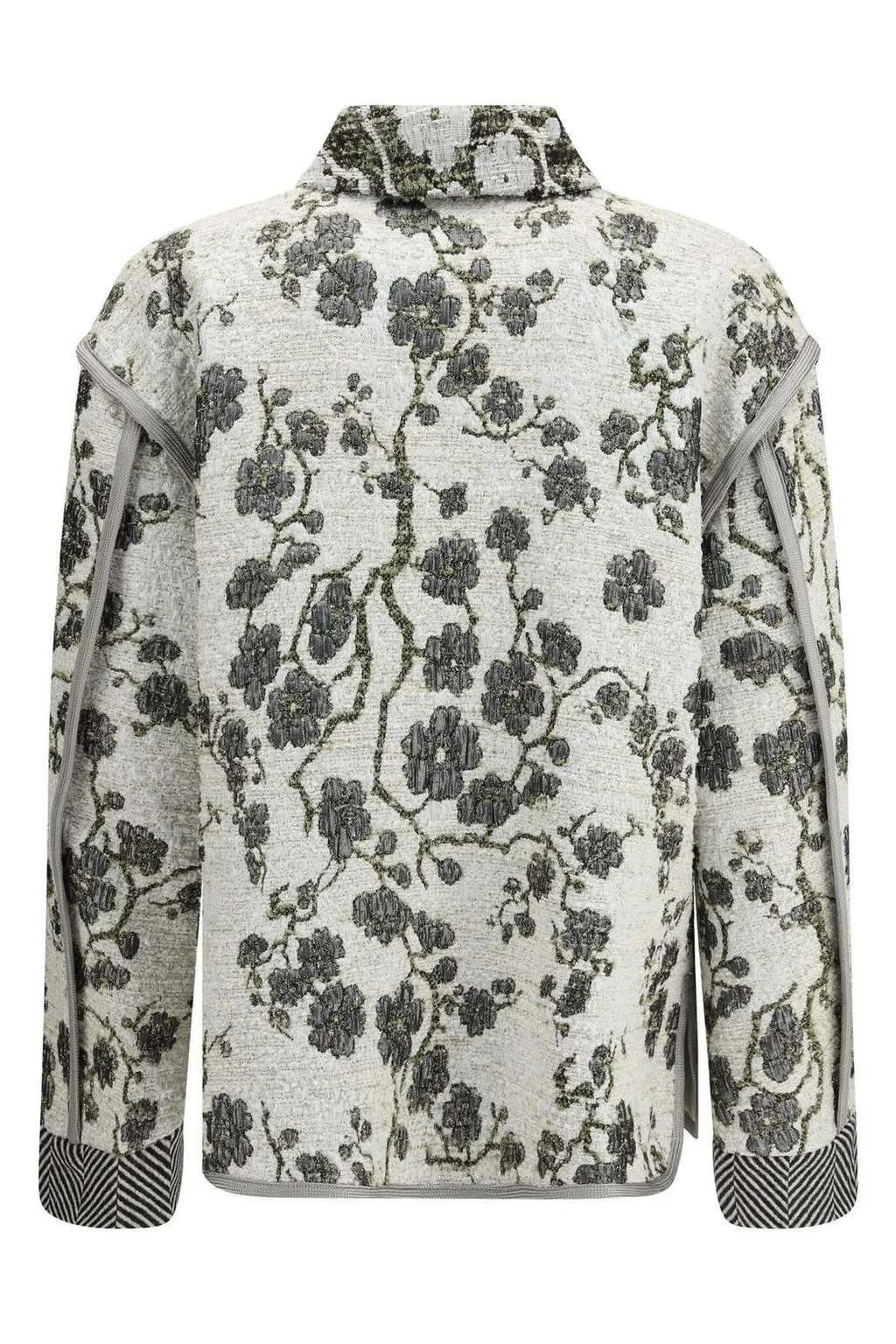 Floral Jacquard Jacket