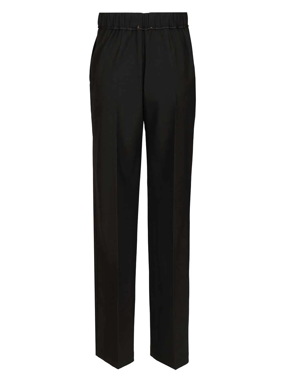 High-Waisted Pleated Trousers