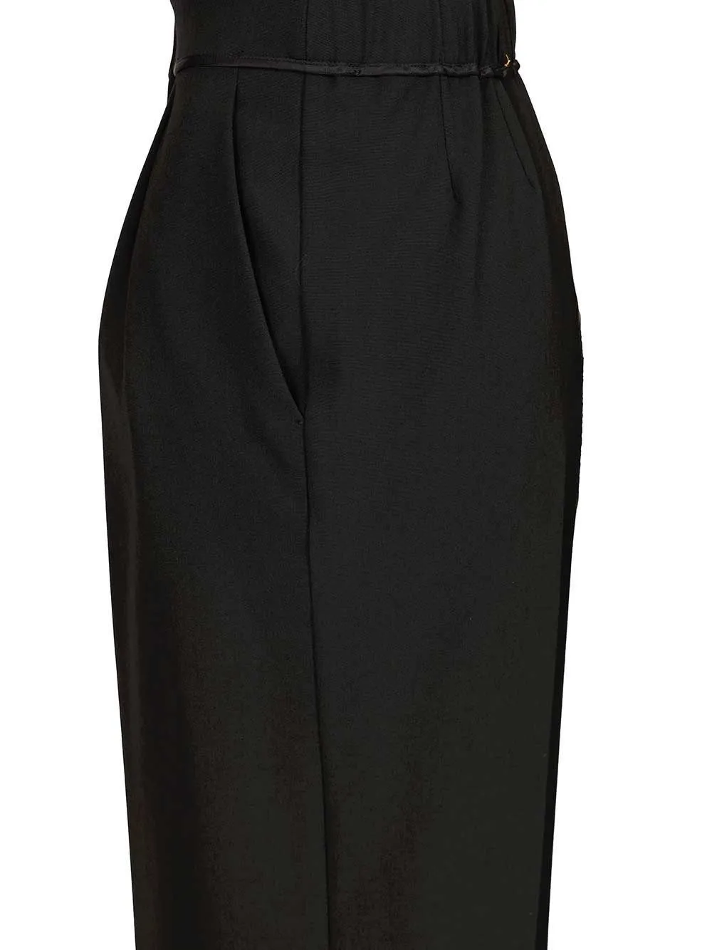 High-Waisted Pleated Trousers