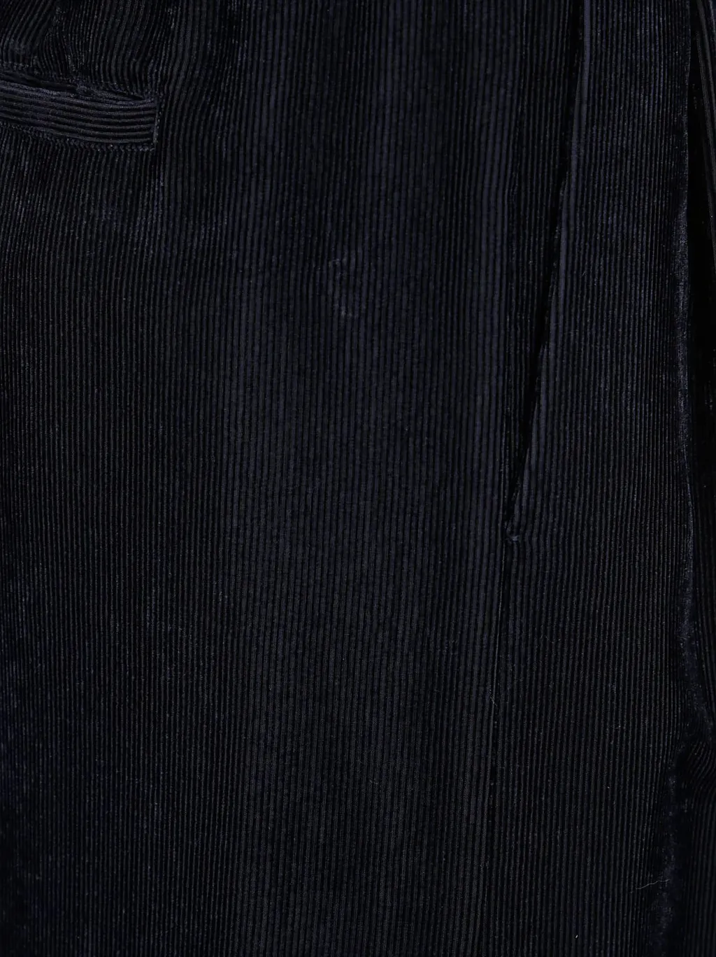 Pleated Corduroy Trousers