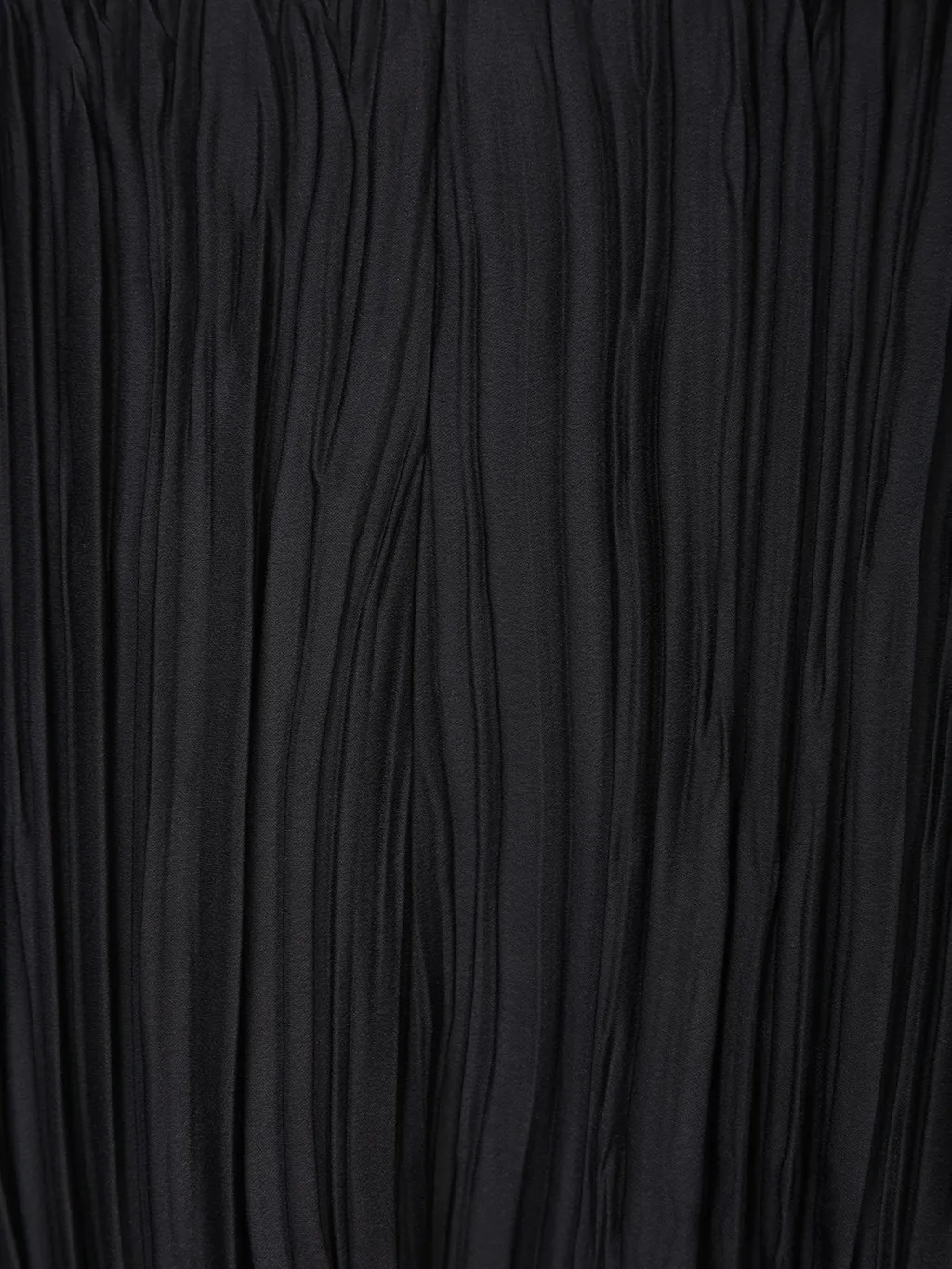 Pleated V-Neck Sleeveless Top