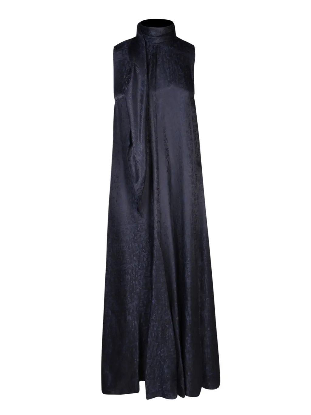 Sleeveless High Neck Maxi Dress