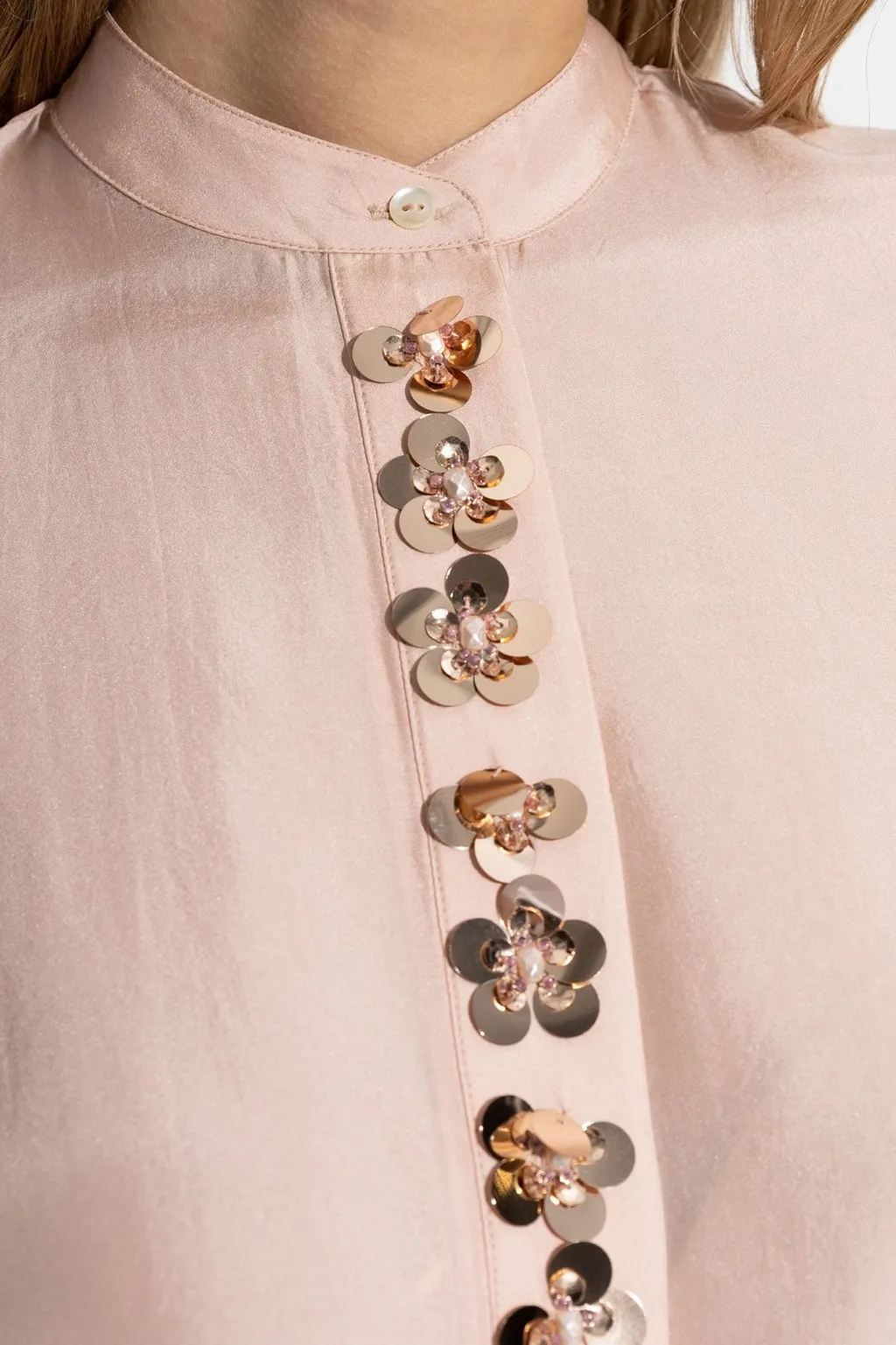 Blouse With Sequins