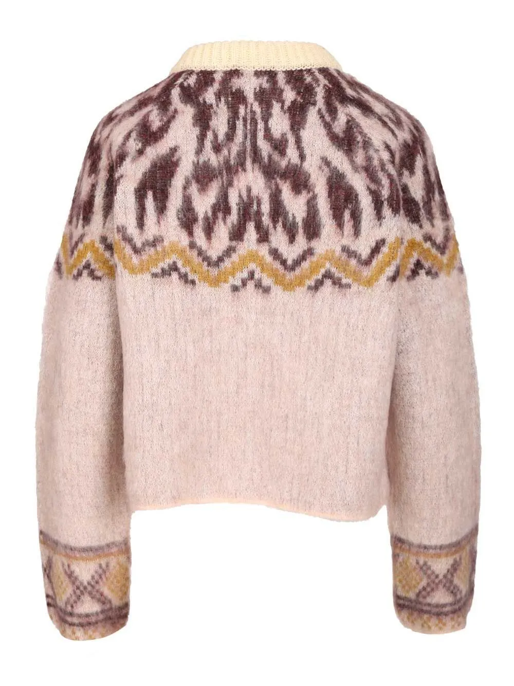 Fair Isle Knit Cardigan